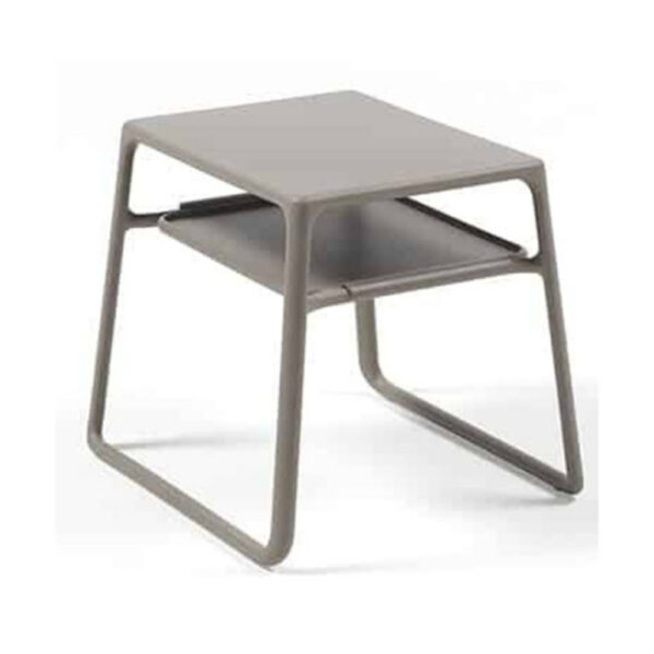 Side Table With Tray Taupe Italy