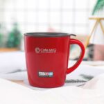 Vacuum Cafe Mug (330 Ml) Red