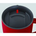 Vacuum Cafe Mug (330 Ml) Red