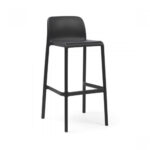 Faro Stool Anthracite 97 Cm (Made In Italy)