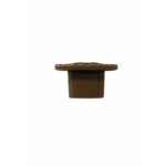Furniture Knob Matt Antique Bronze 42 X 42 Mm - Image 2