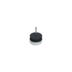 Nail Glide Plastic with Rubber Cushion White 15mm