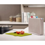 Index Chopping Board Set Of 4 Pcs Silver - Joseph Joseph - Image 3