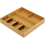 Utensil And Cutlery Drawer Organizer Bamboo - Joseph Joseph
