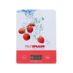 Digital Kitchen Scale Glass Fruit Splash