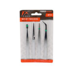 Tweezers Set 4Pcs