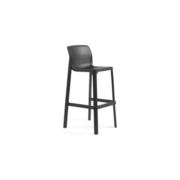 Net Stool Mini Anthracite 90 Cm (Made In Italy)
