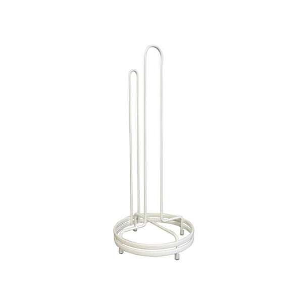 W-Coated Kitchen Paper Stand White