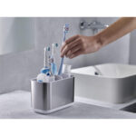Tooth Brush Caddy White Steel Large - Image 4