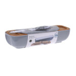 Bread Box With Cutting Board And Bread Knife