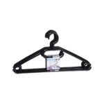 Clothes Hanger 10Pcs Set Black