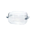Oven Dish With Lid Glass 7L