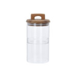 Storage Jar Set With Acacia Wood Lid