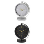 Table Clock Metal 2 Assorted - Image 2