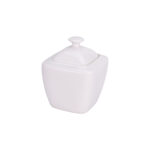 Sugar Bowl With Lid Porcelain