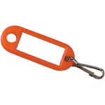 Key Identifier With Label And Carabiner 6 Pcs