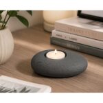 Tealight Holder Candle Black - Image 4
