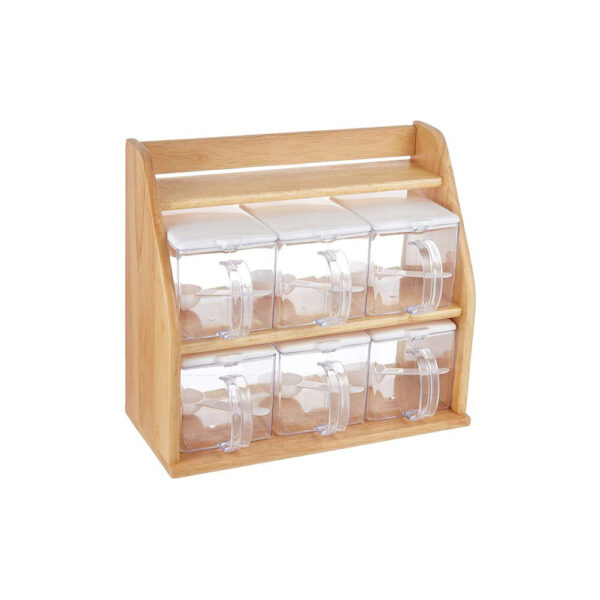 Stocker Set Spice Jar 6 Pcs