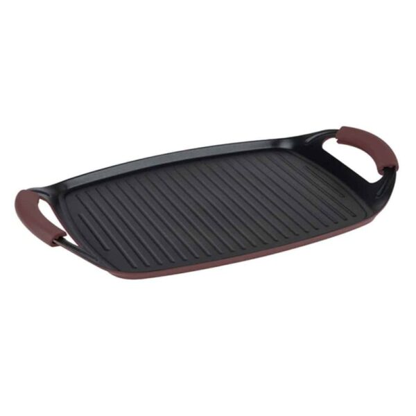 Grill Plate 47 Cm Metallic Rose Gold