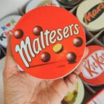 Vintage Round Tin Box Candy - Image 5