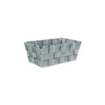 Chevron Storage Basket Black White S