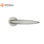 Door Handle Roset+Cyl K/H Esc