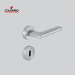 Gira Lever Handle On Round Rose