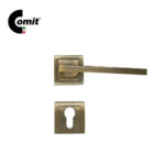Lever Handle On Square Rose Bronze
