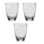 Water Glass 3Pcs Set 310 Ml Fonte