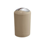Cosmetic Bucket Glossy Taupe Beige 5 Ltr