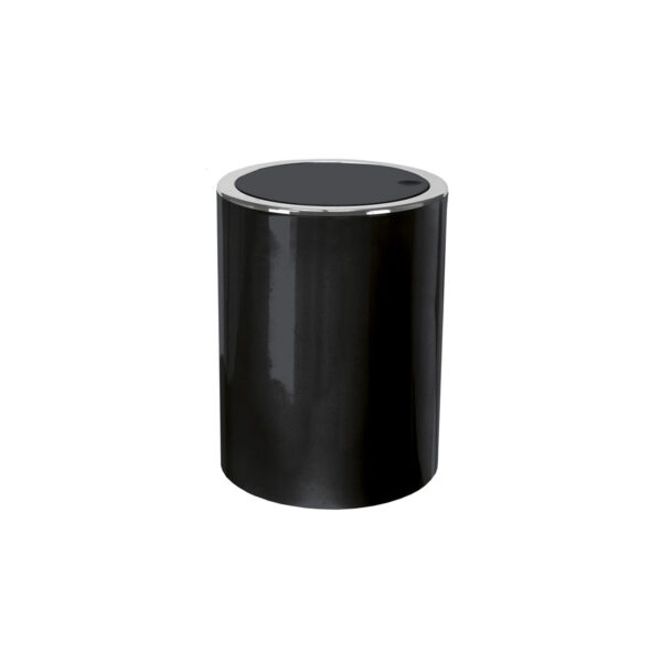 Swing Waste Bin Black 5 Litres