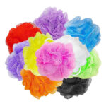 Loofah Bath Sponge With Bright Multi-Color