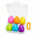 Mini Eggs Highlighter Box Of 6 Assoerted Colors