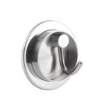 Concealed Rotating Single Hook Wall Mount Chrome