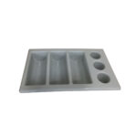 Grey Cutlery Tray 6 Section