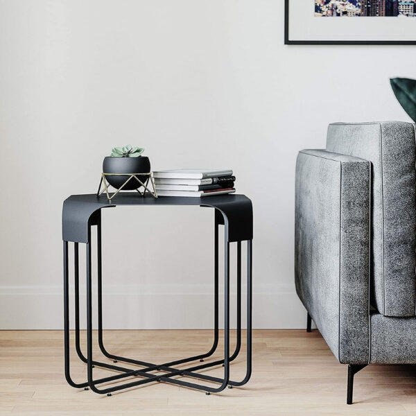 Side Table Black Graph