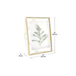 Prisma Photo Frame 8X10 Mat Brass - Image 3