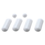 Support Plugs Set 6 Pc White Premium Toilet Seats