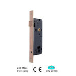 Mortise Lock Body Ss-304 (Ss Strike Plate) Antique Bronze Finish