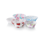 Paper Muffin Cup Cake Mould Round Floral 112.5 X 5.3Hcm 1000 Cups