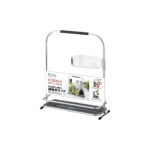 Spice Rack Silver Steel Chrome Plated Forma