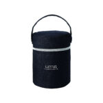 Insulated Bag Black For Soup Bottle Luntus