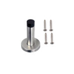 Door Stopper With Sound Dampering Rubber Bumper (Wall Mount)