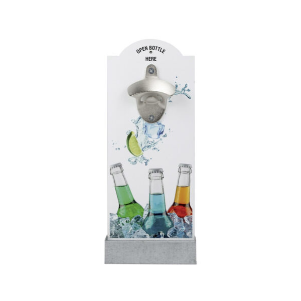 Wall Bottle Opener 3 Bottle