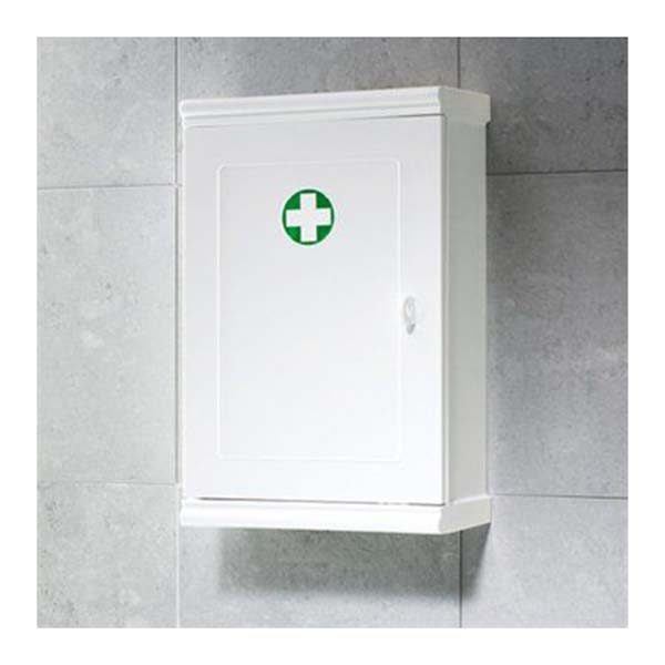Medicine Cabinet With Key White