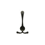 Heavy Duty Triple Hook Matt Black