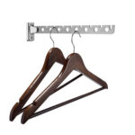 Laundry Hanger With Swing Arm Ss Chrome Polished 12