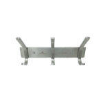Robe 3 Double Hook 304 Stainless Steel Brush Satin Finish