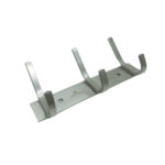 Robe 3 Double Hook 304 Stainless Steel Brush Satin Finish