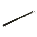 Robe 8 Single Hook Wall Mounted Matt Black Finish